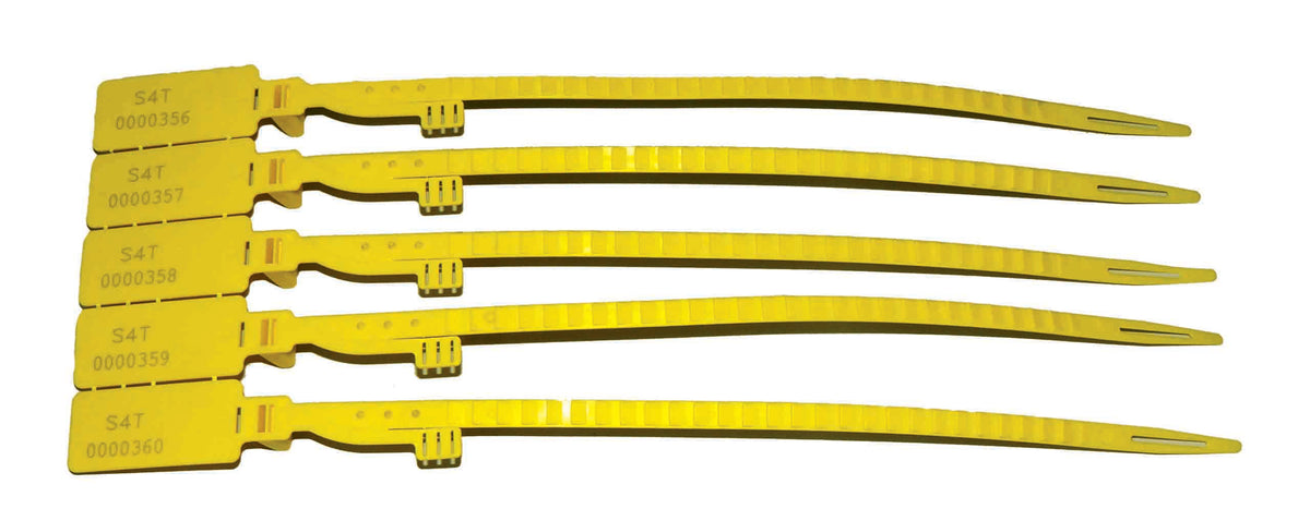 Transport Seal Wide Tail - 365mm (Carton of 1000 seals) - Security4Transit