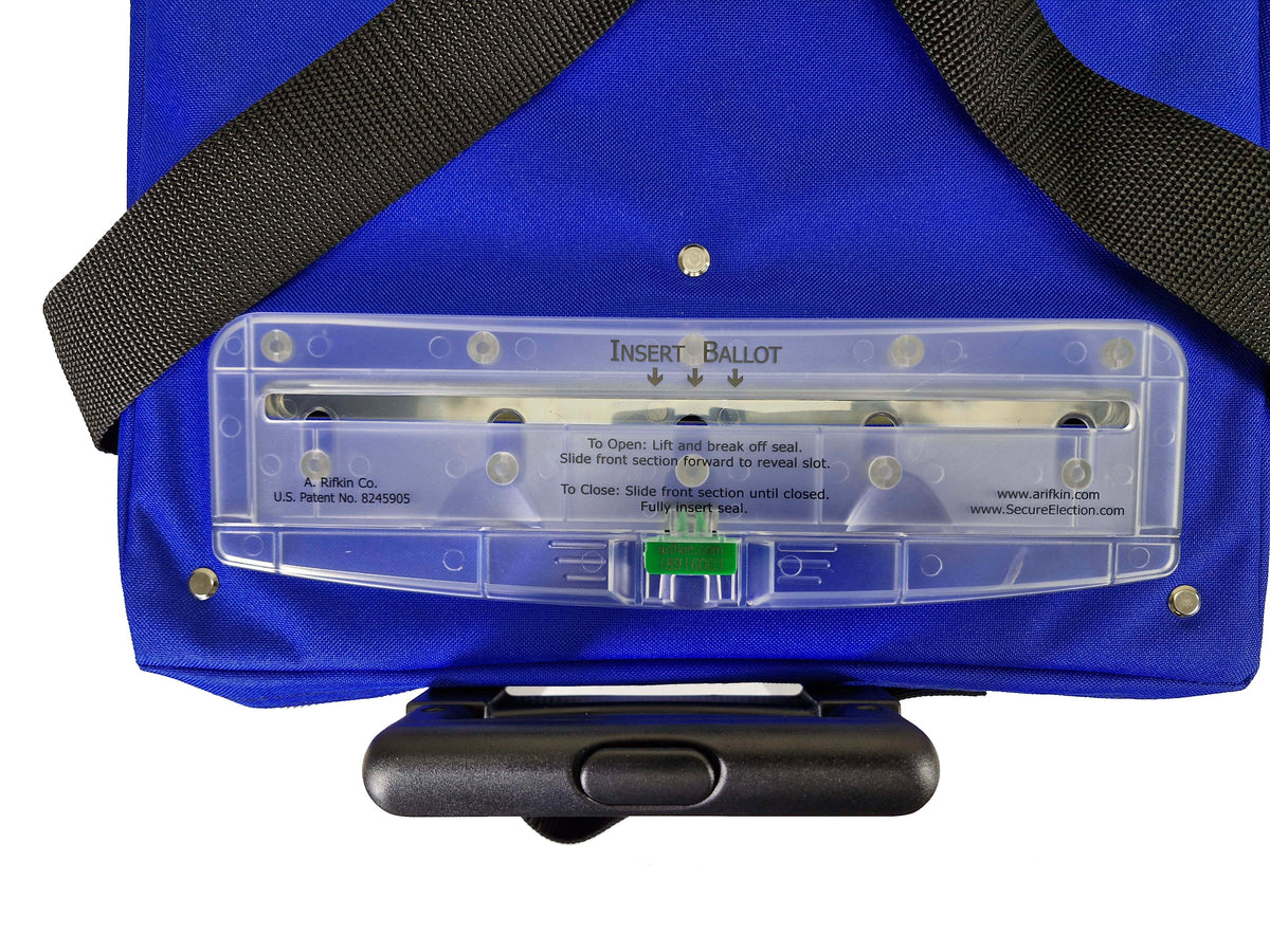 Dual-Lock, Collapsible Ballot Bag with Keyless Security Slot (Copy) - Security4Transit