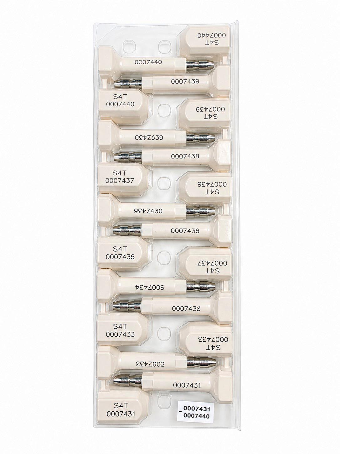 Bolt Seals (200 seals) - Various Colours - Security4Transit