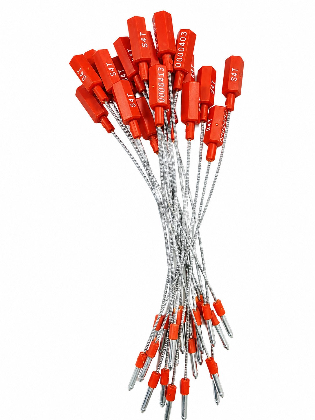Cable Seal (Orange) - 220mm (pack of 100 seals) - Security4Transit