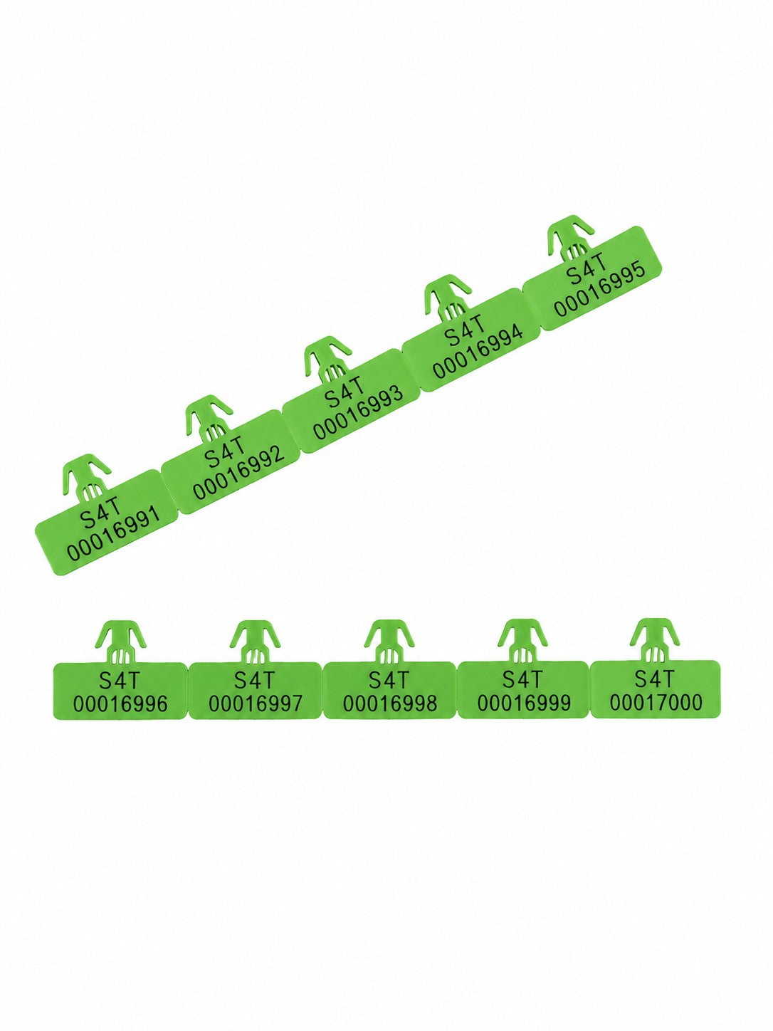 Tebco DCM clip seal - various colours - carton of 1000 seals - Security4Transit