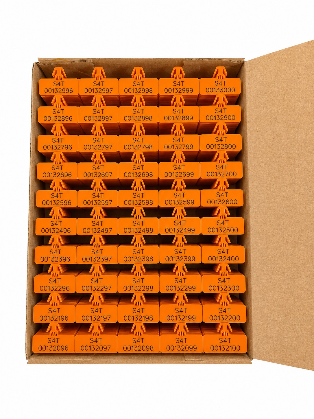 Tebco DCM clip seal - various colours - carton of 1000 seals - Security4Transit