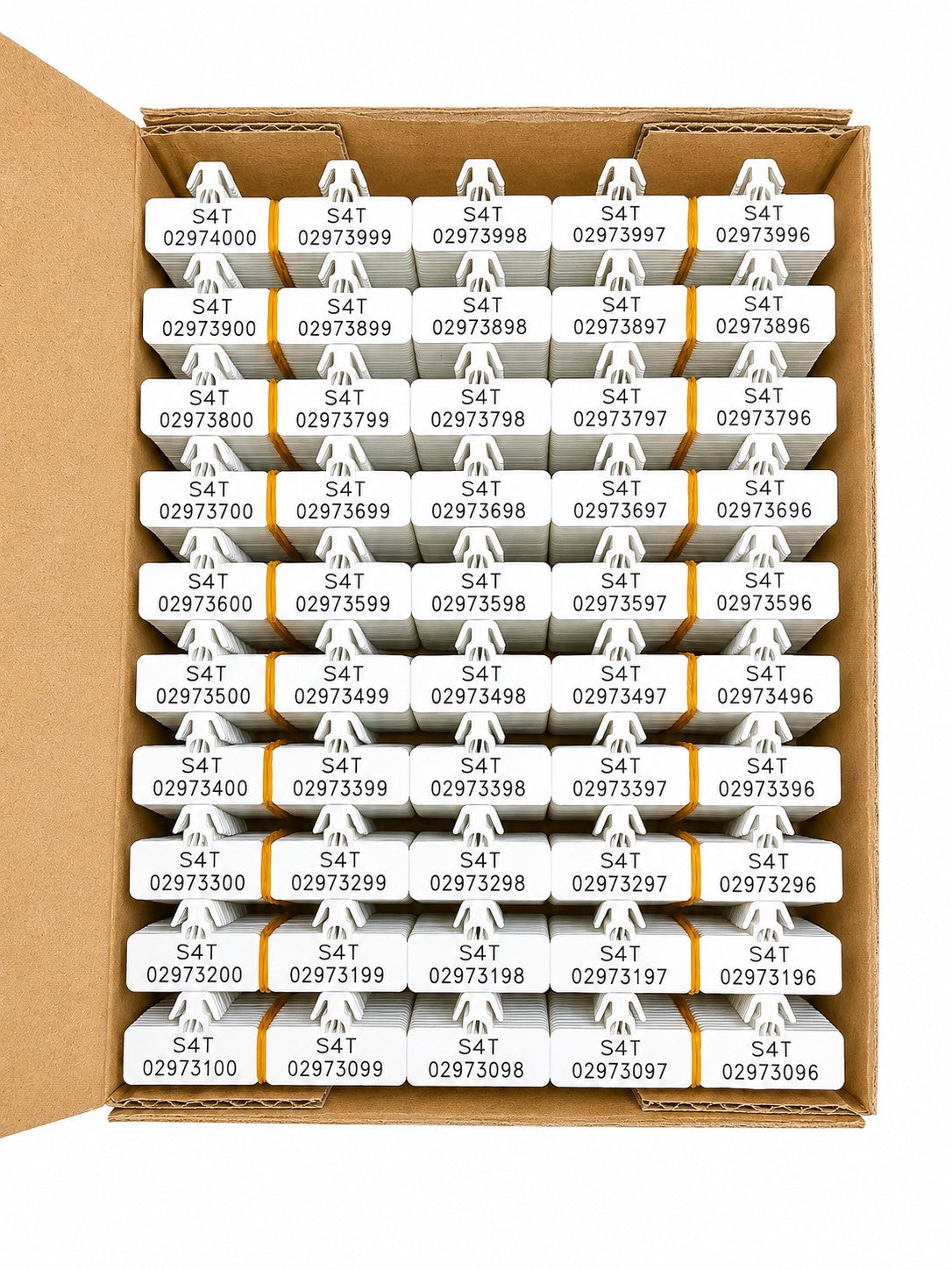 Tebco DCM Clip Seals - White - Security4Transit