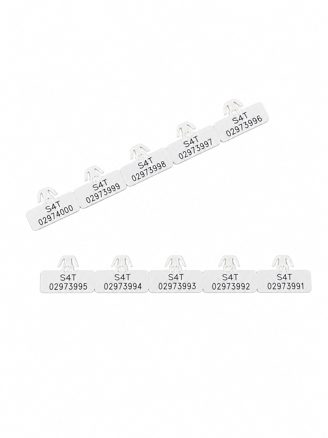 Tebco DCM Clip Seals - White - Security4Transit