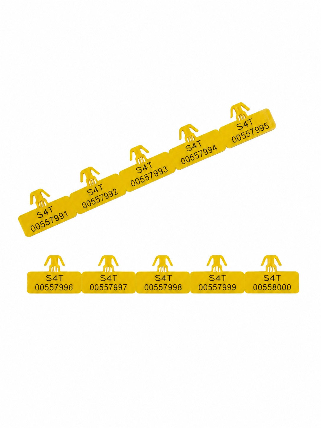 Tebco DCM clip seal - various colours - carton of 1000 seals - Security4Transit