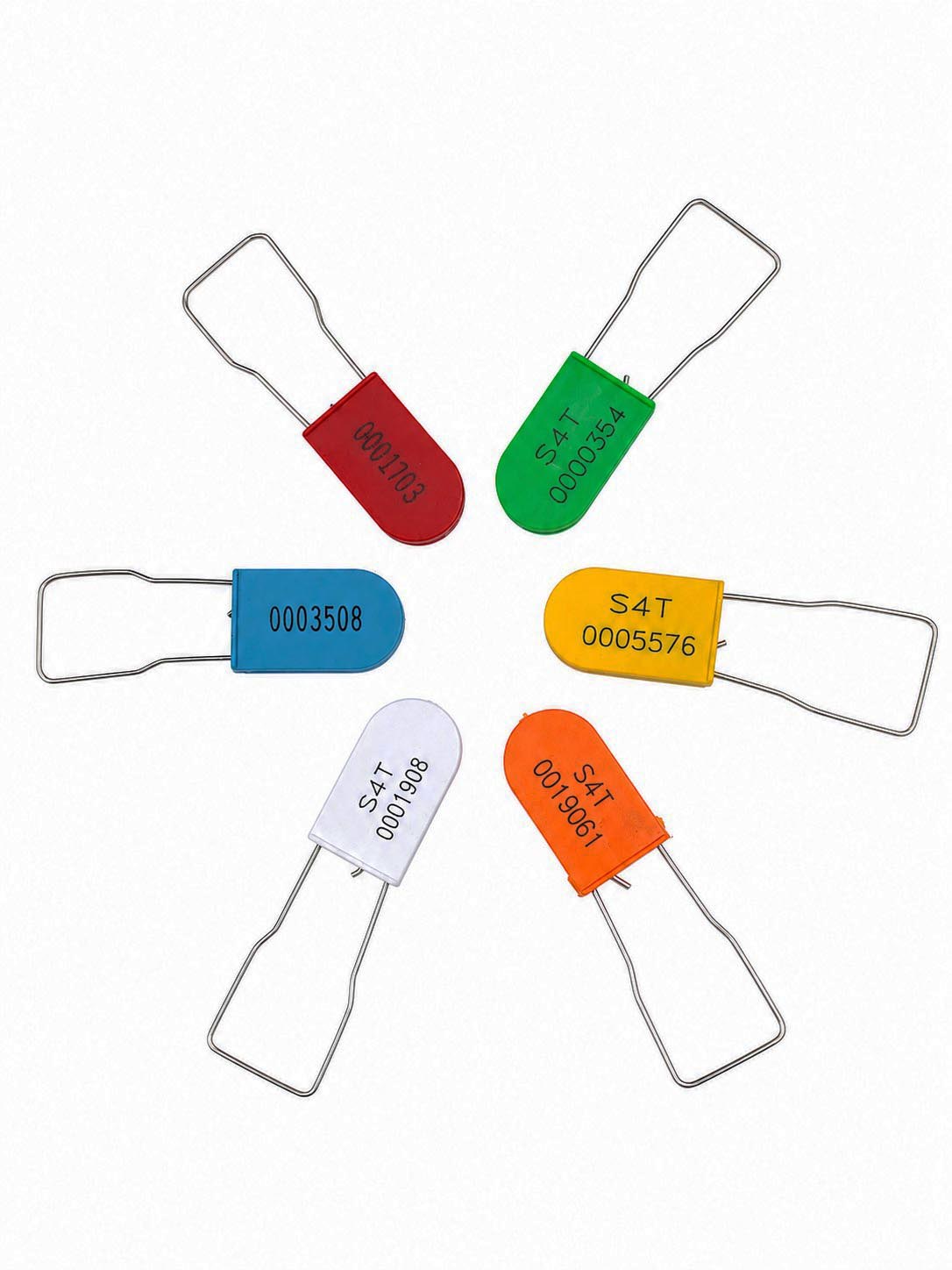Padlock Seals (various colours - carton of 1000 seals) - Security4Transit