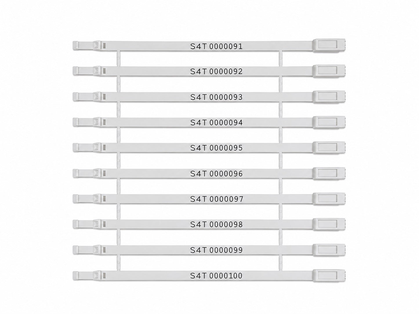 Truck Seal (200 mm white - carton of 1000 seals) - Security4Transit