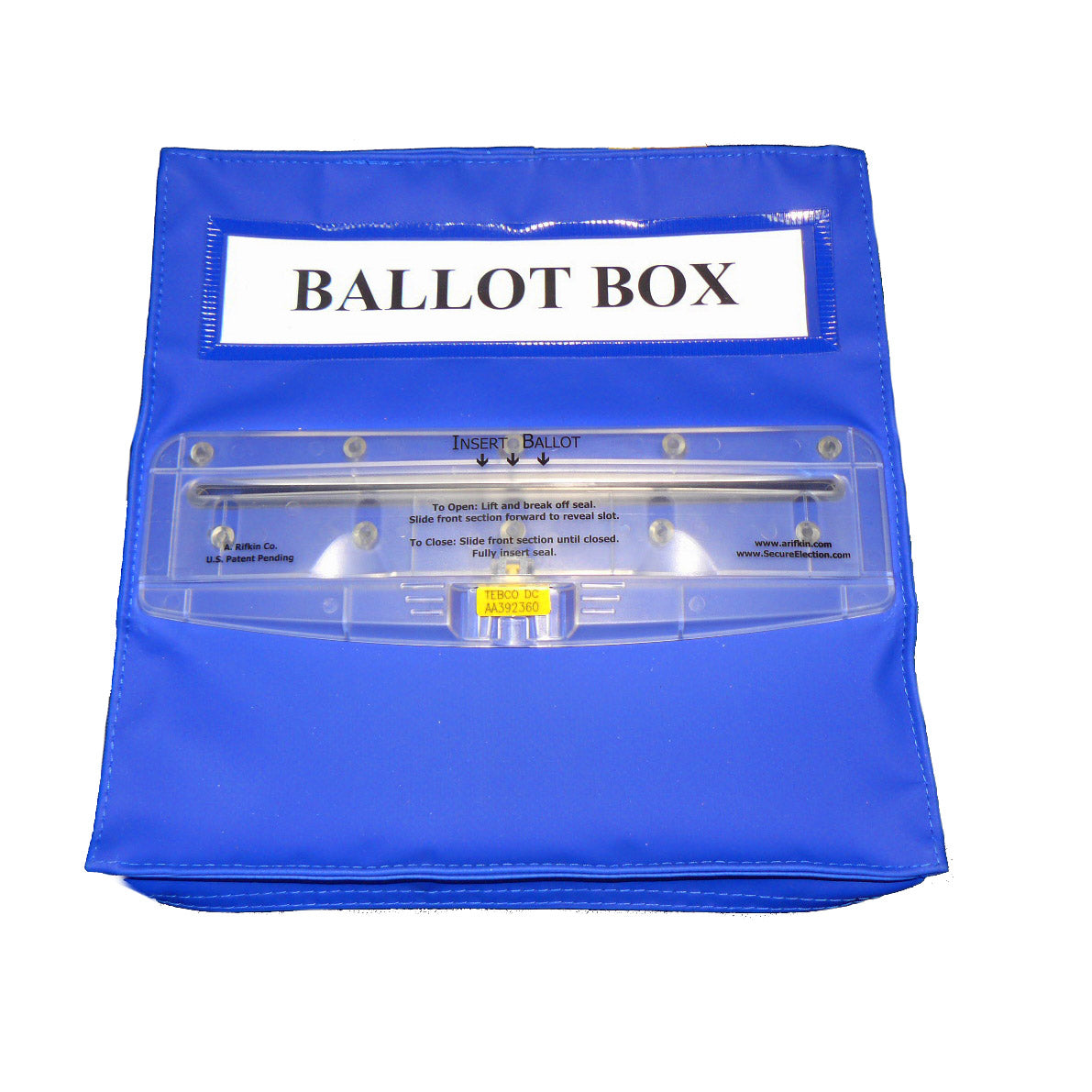 Ballot Box - Accepts Tamper Evident Seal - Security4Transit