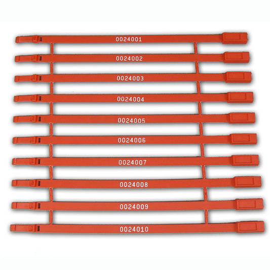 Strap Seals (Various Colours) - 200mm (1000 seals) - Security4Transit