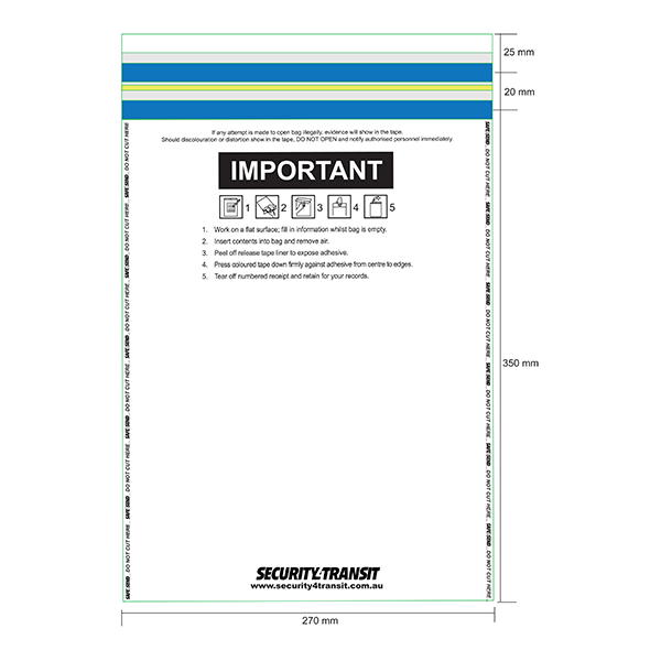 Security Bags (small) (500) - Security4Transit