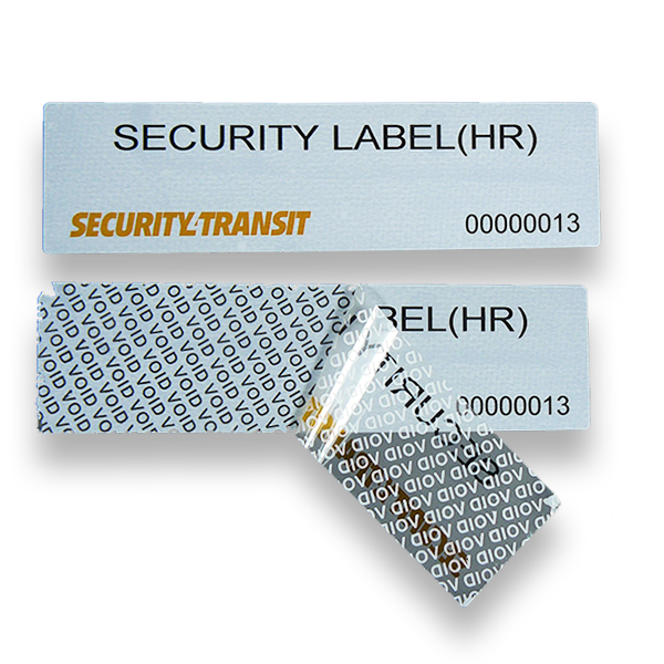 Security Label - 150mm x 40mm - High Residue (500 labels per roll ...