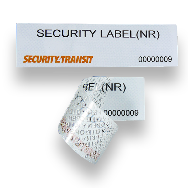 Security Label - Large - No Residue (roll of 500 labels) - Security4Transit