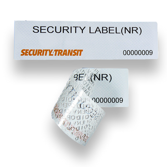 Security Label - Large - No Residue (roll of 500 labels) - Security4Transit