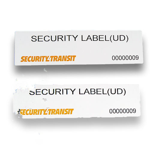 Security Label Ultra Destructible (roll of 500 labels) - Security4Transit