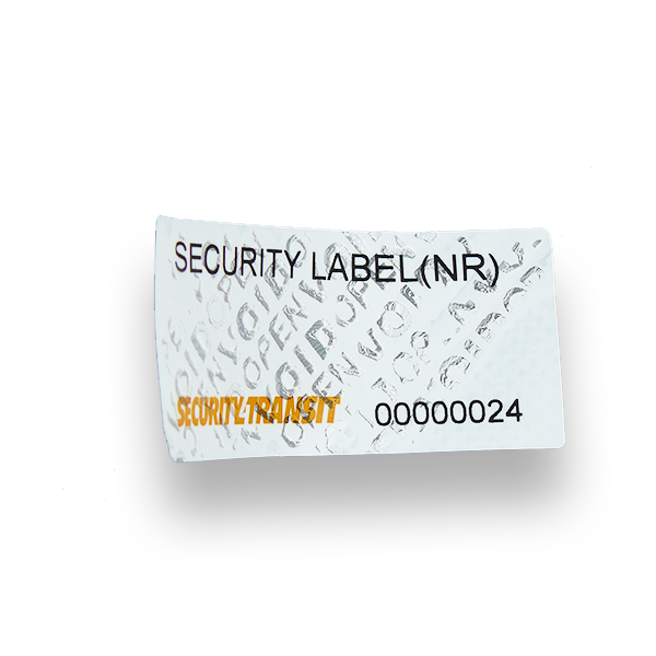 Security Label - extra Small - No Residue - Security4Transit
